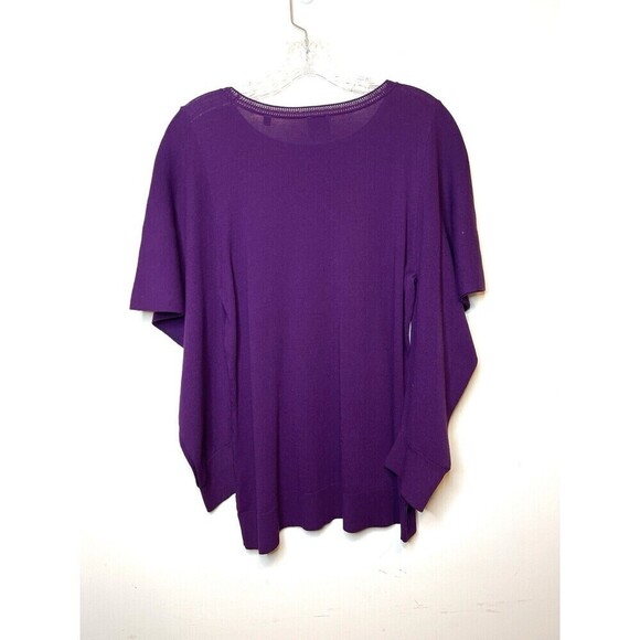 Cabi Women's Peek Pullover Sweater‎ Purple Medium - Picture 4 of 11